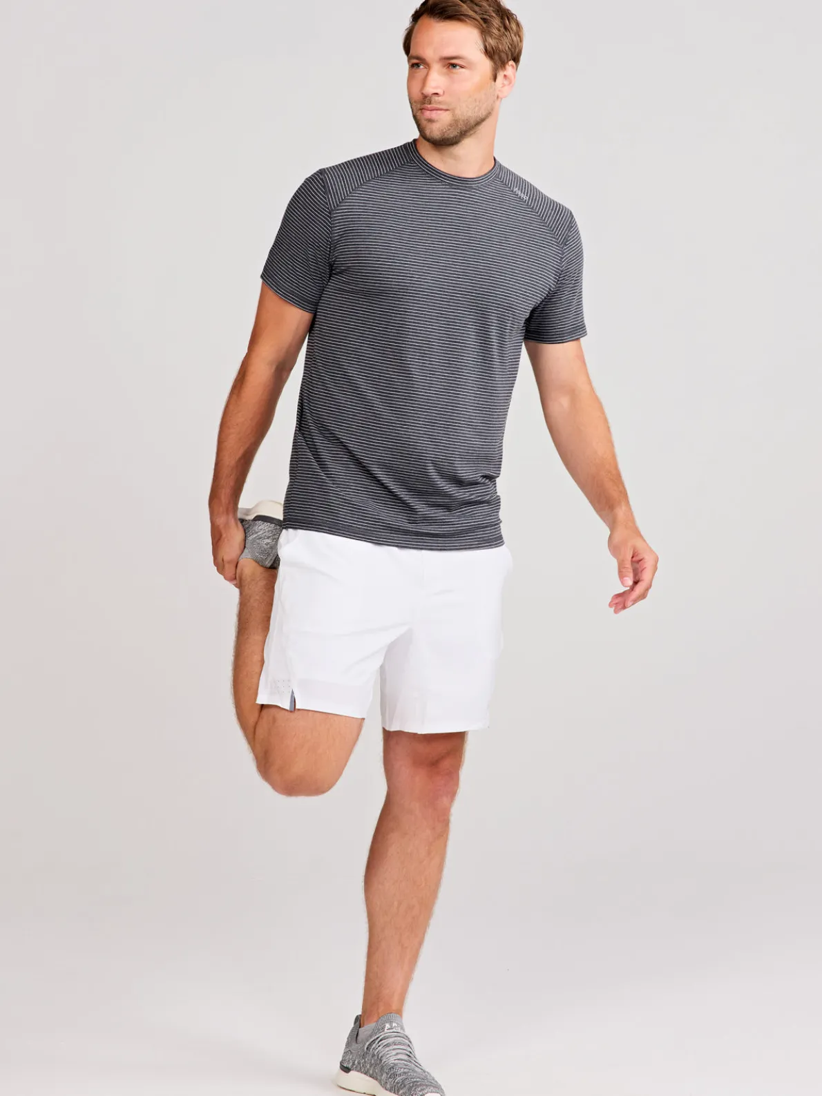 Carrollton Fitness T-Shirt - Mini Stripe