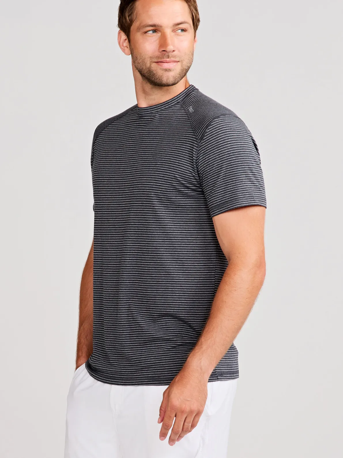 Carrollton Fitness T-Shirt - Mini Stripe