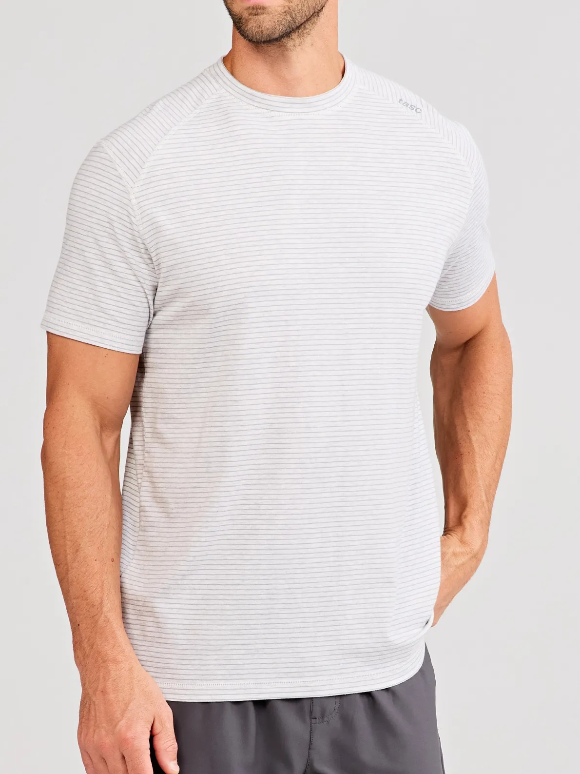 Carrollton Fitness T-Shirt - Mini Stripe