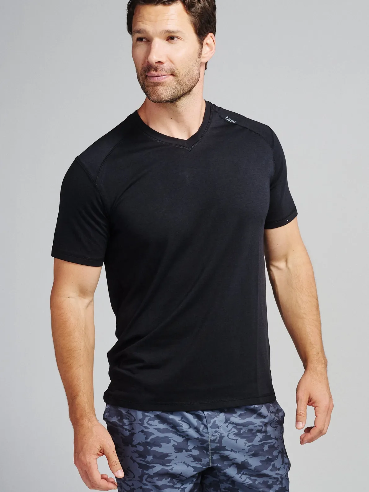 Carrollton Fitness V-Neck T-Shirt | Men's Apparel | tasc Performance