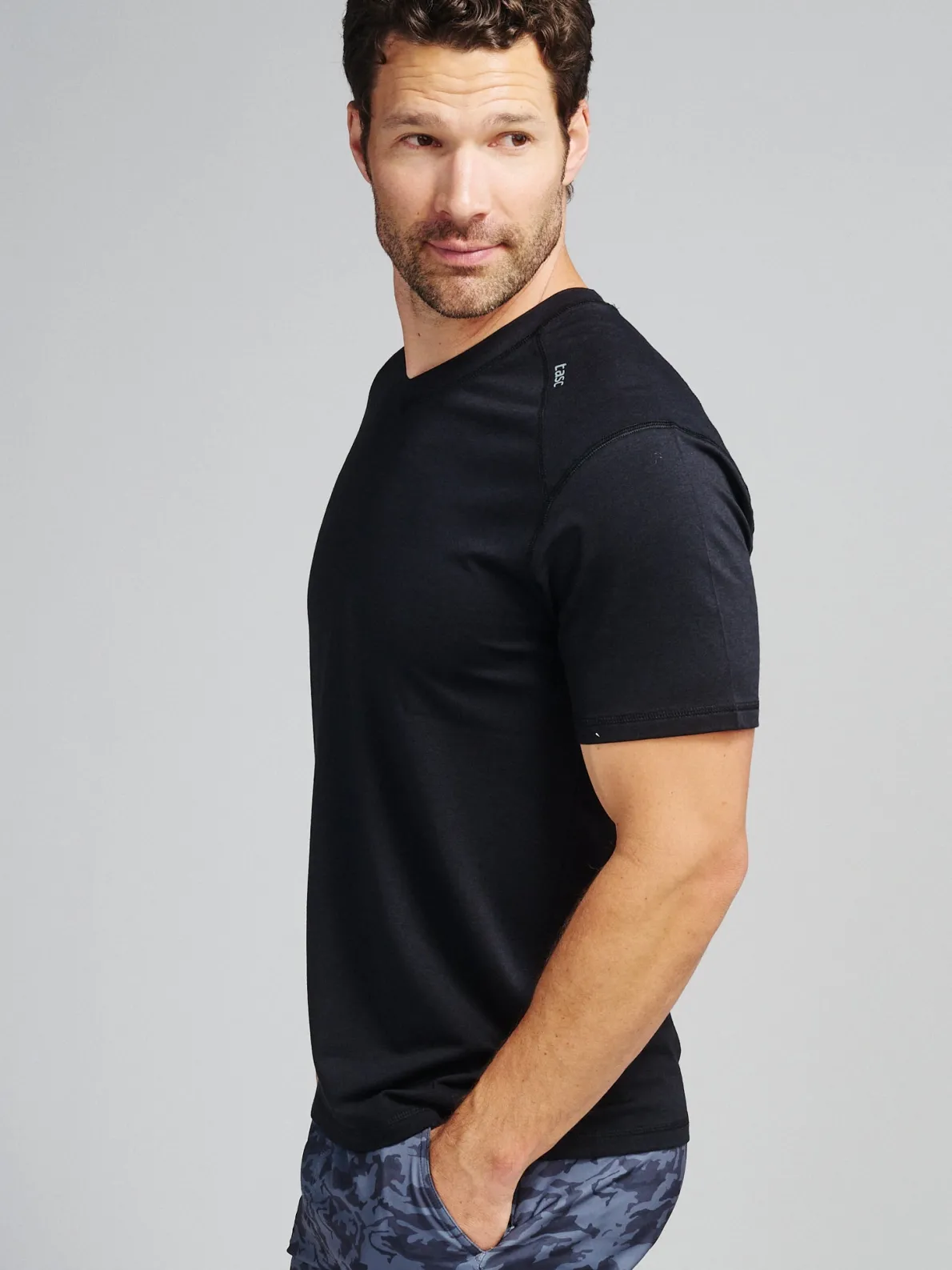 Carrollton Fitness V-Neck T-Shirt | Men's Apparel | tasc Performance