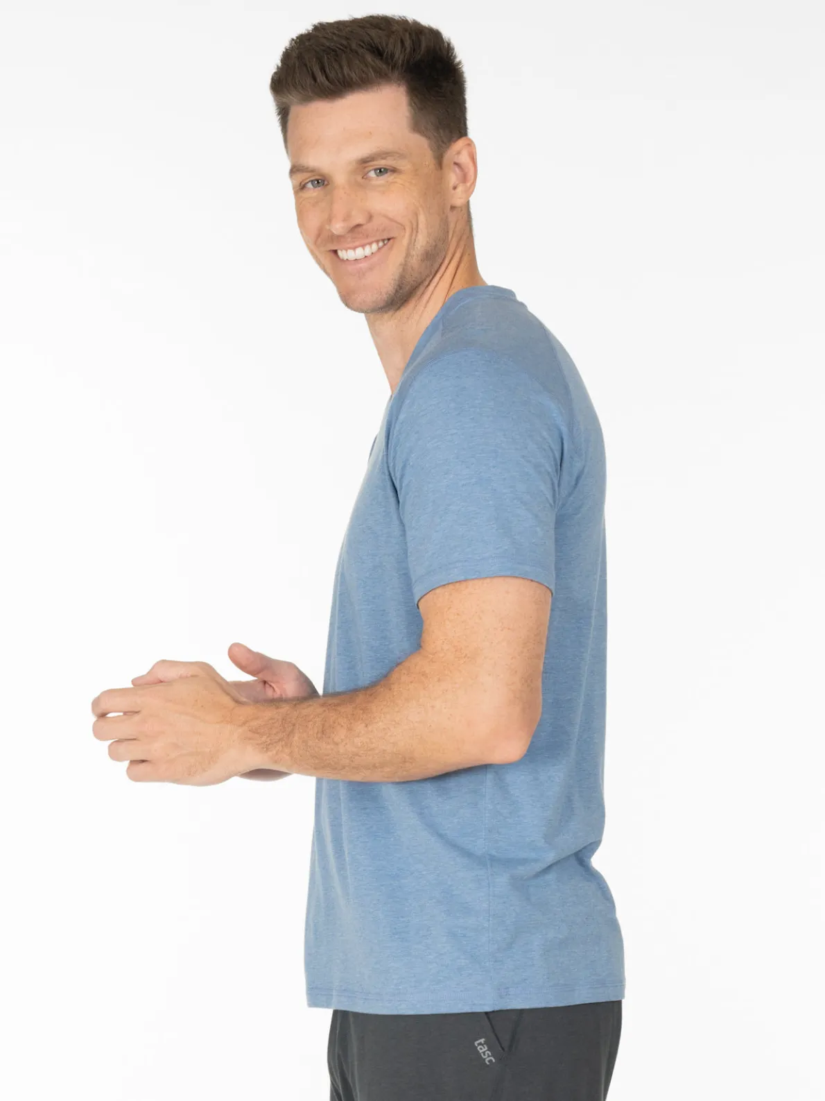 Carrollton Fitness V-Neck T-Shirt | Men's Apparel | tasc Performance