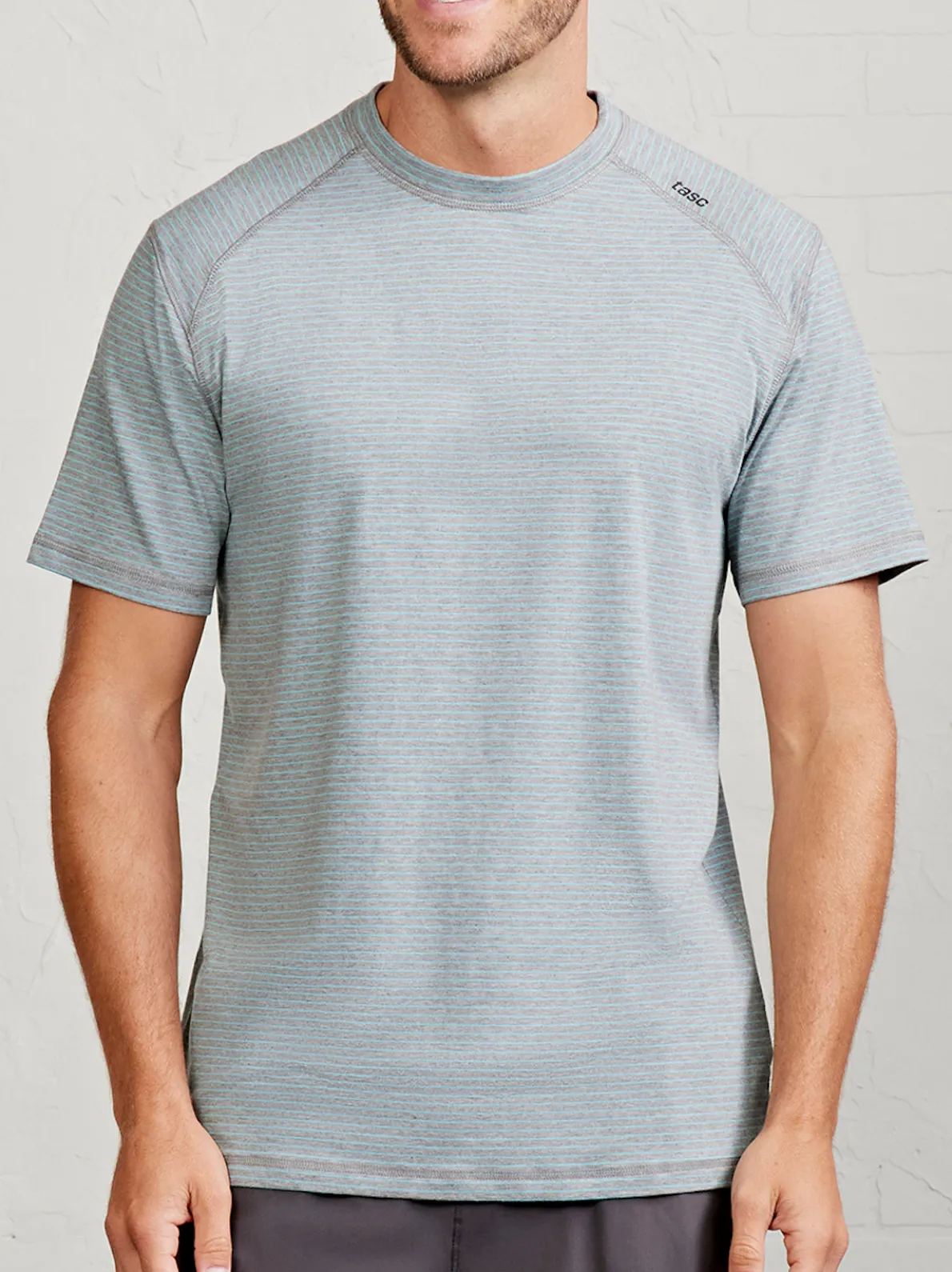 Carrollton Fitness T-Shirt - Mini Stripe