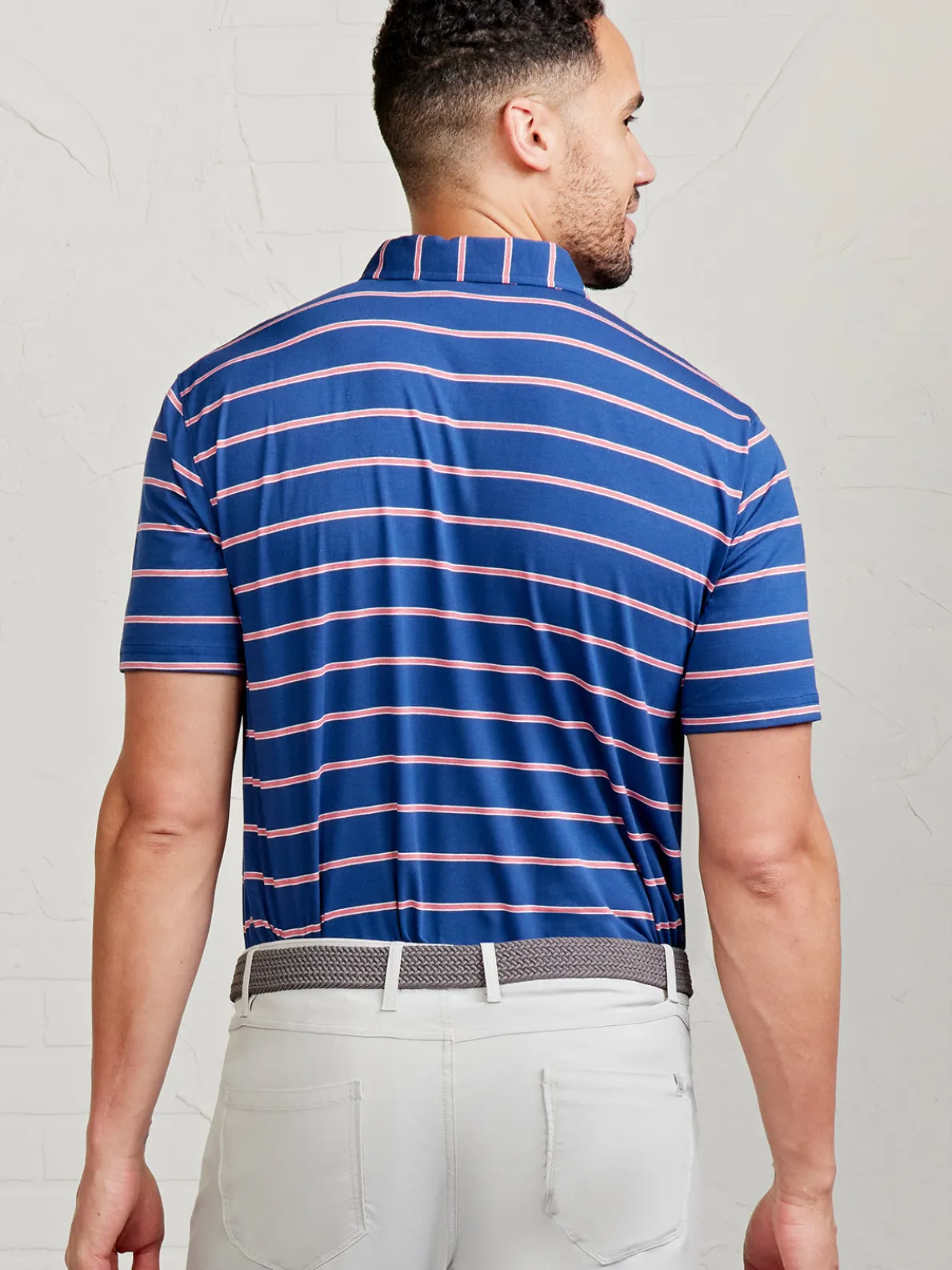 Cloud Polo - Patriot Stripe