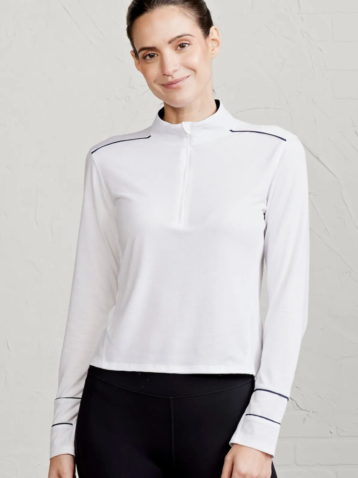 MicroAir Performance Mesh Quarter Zip