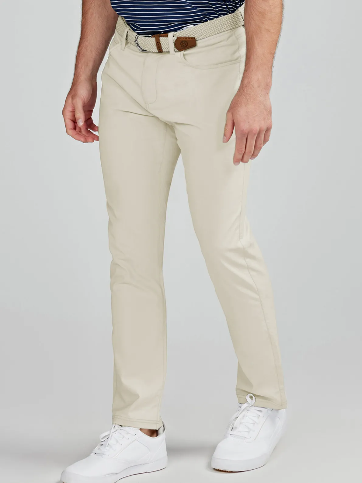 Motion Pant Tailored Fit - Light Stone
