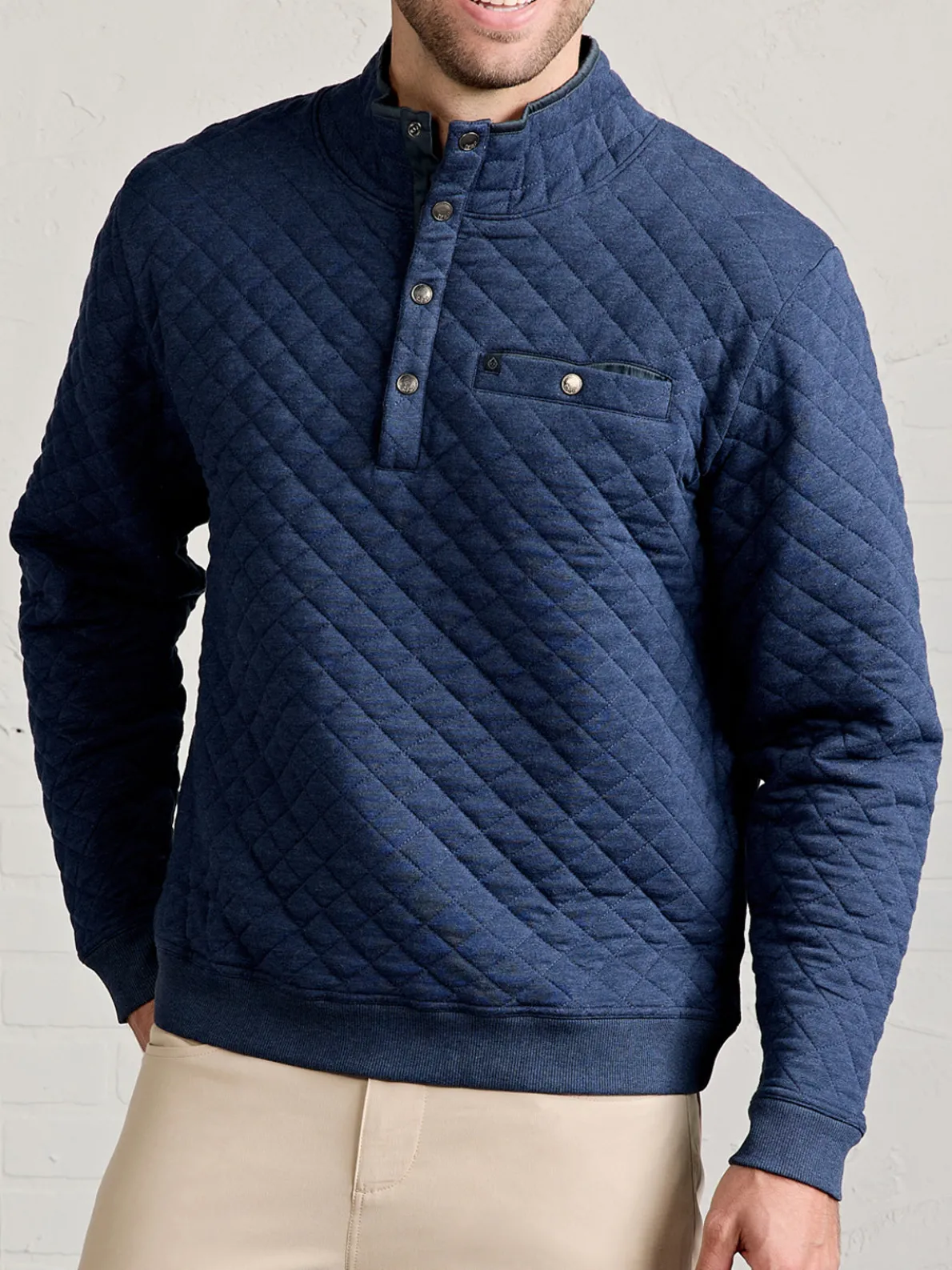 Newport Soft Quilt Pullover