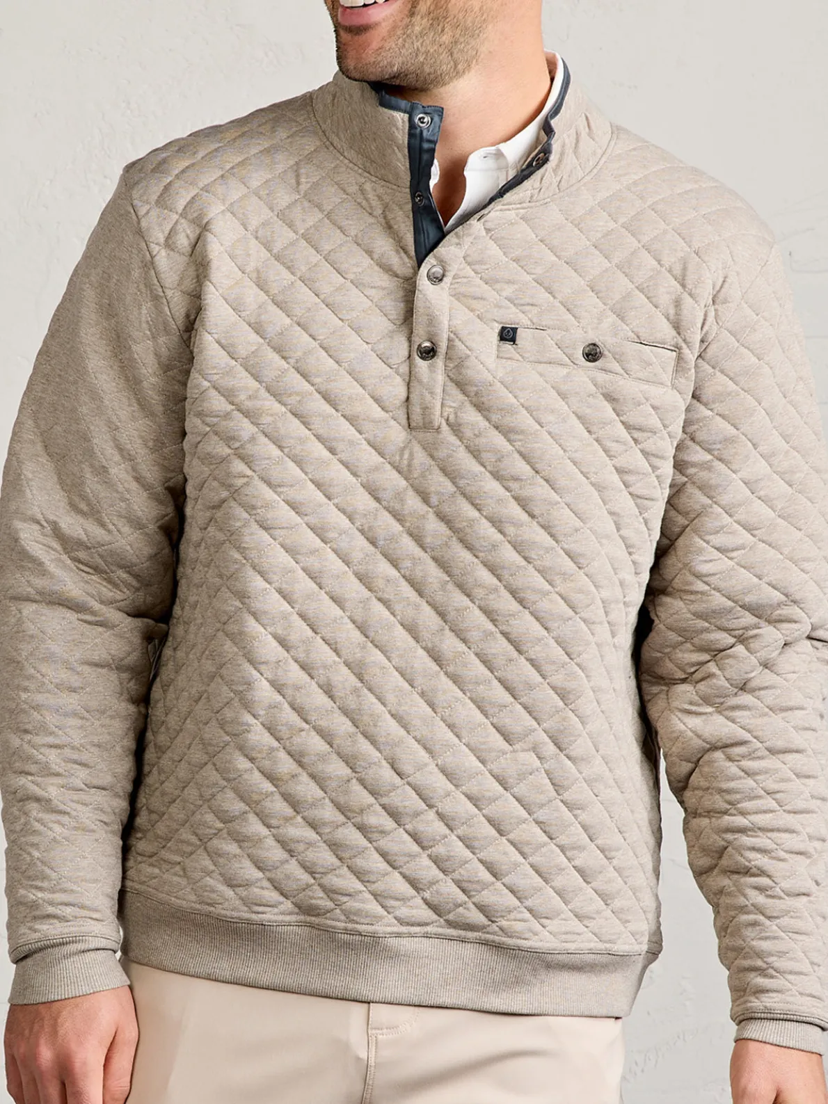 Newport Soft Quilt Pullover
