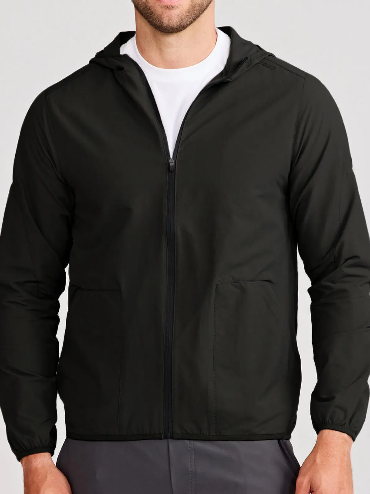 Swift Lightweight Hooded Windbreaker Jacket