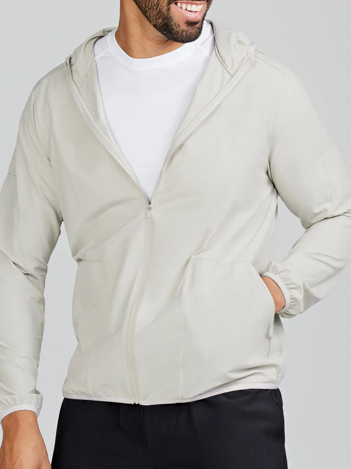 Swift Lightweight Hooded Windbreaker Jacket