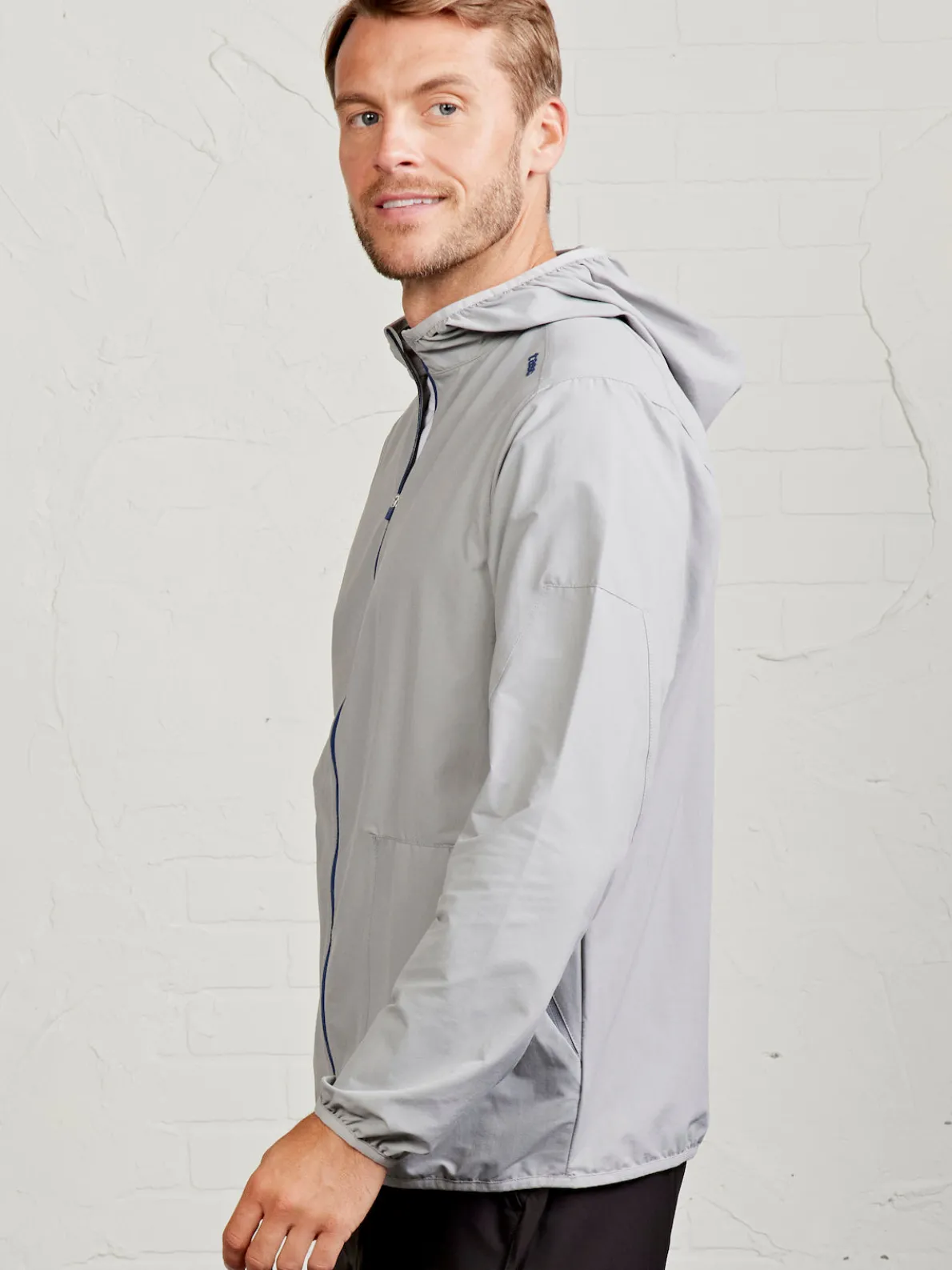 Swift Lightweight Hooded Windbreaker Jacket