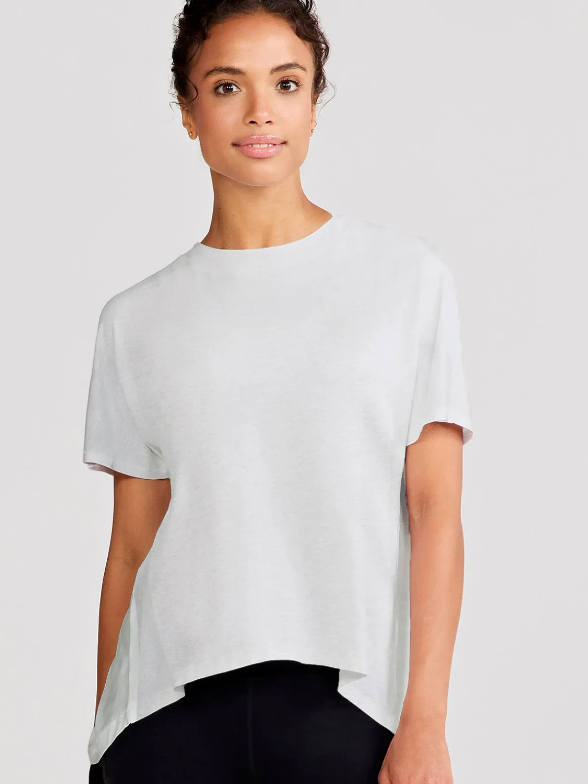 Uptown Luxe Cross Back T-Shirt