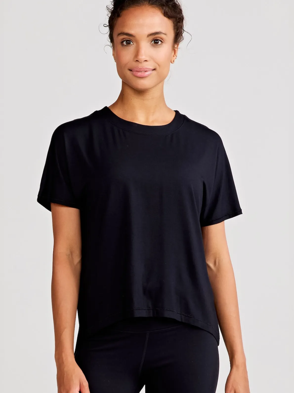 Uptown Luxe Cross Back T-Shirt