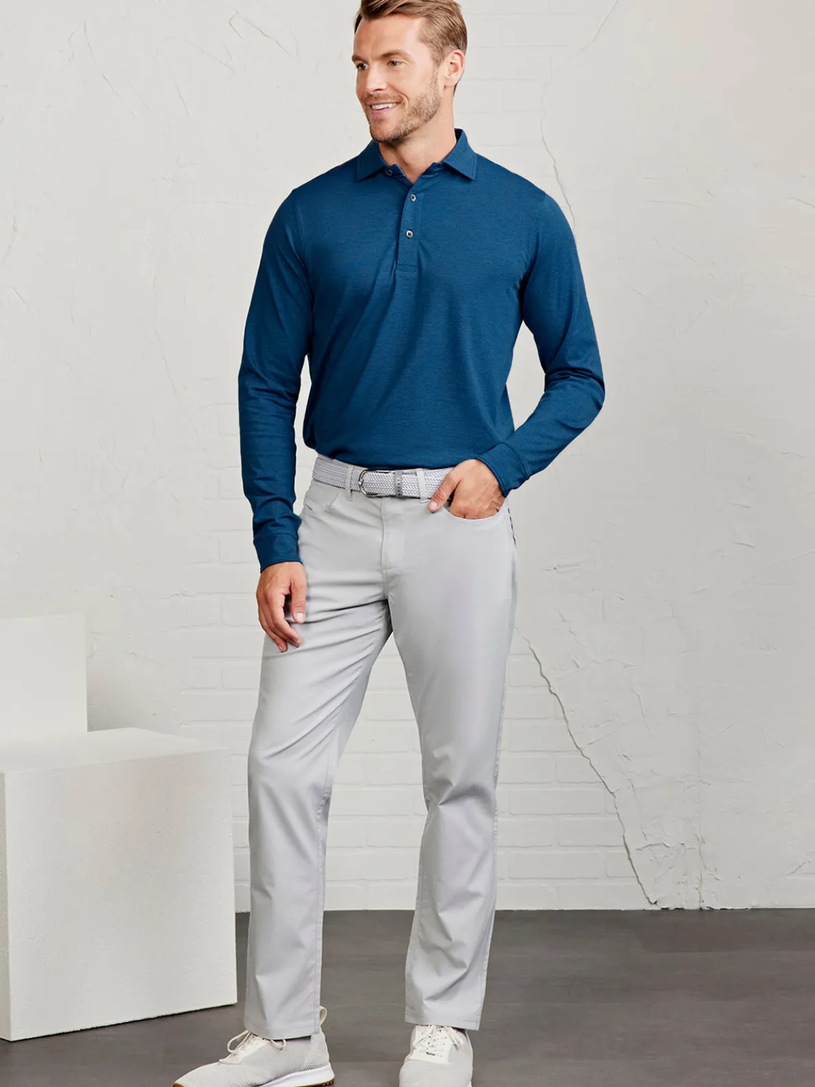 Westport Long Sleeve Polo